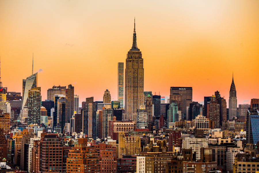 Manhattan skyline, New York, USA. Photo by Michael Discenza, CC0.