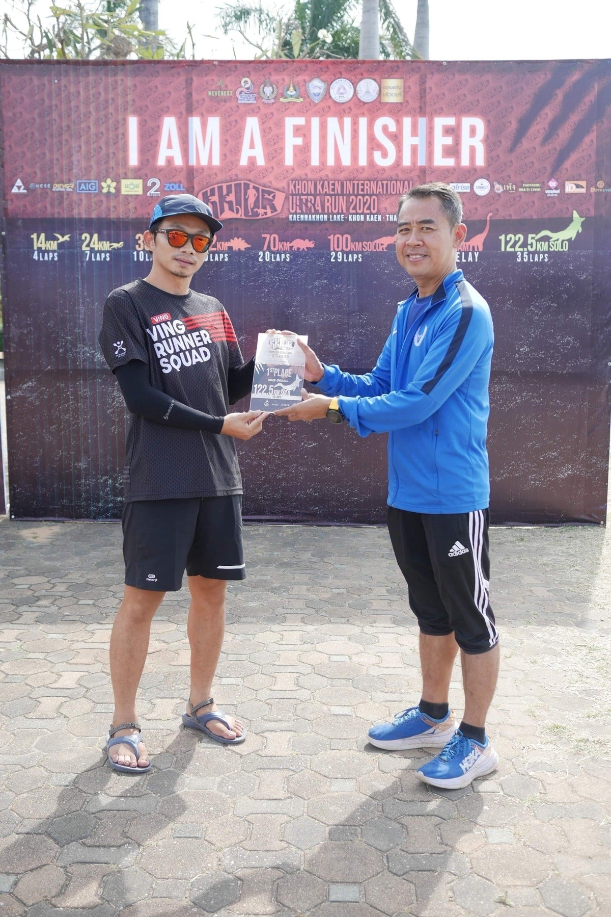 Review of the Elite sandals, which have won the 100k competition and two events.