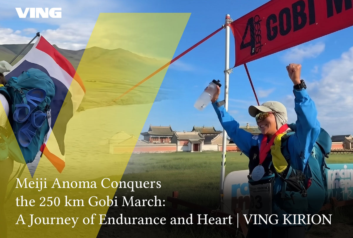 Unyielding Heart Proving! Meji Onama Triumphs 250 km Gobi March | VING KIRION
