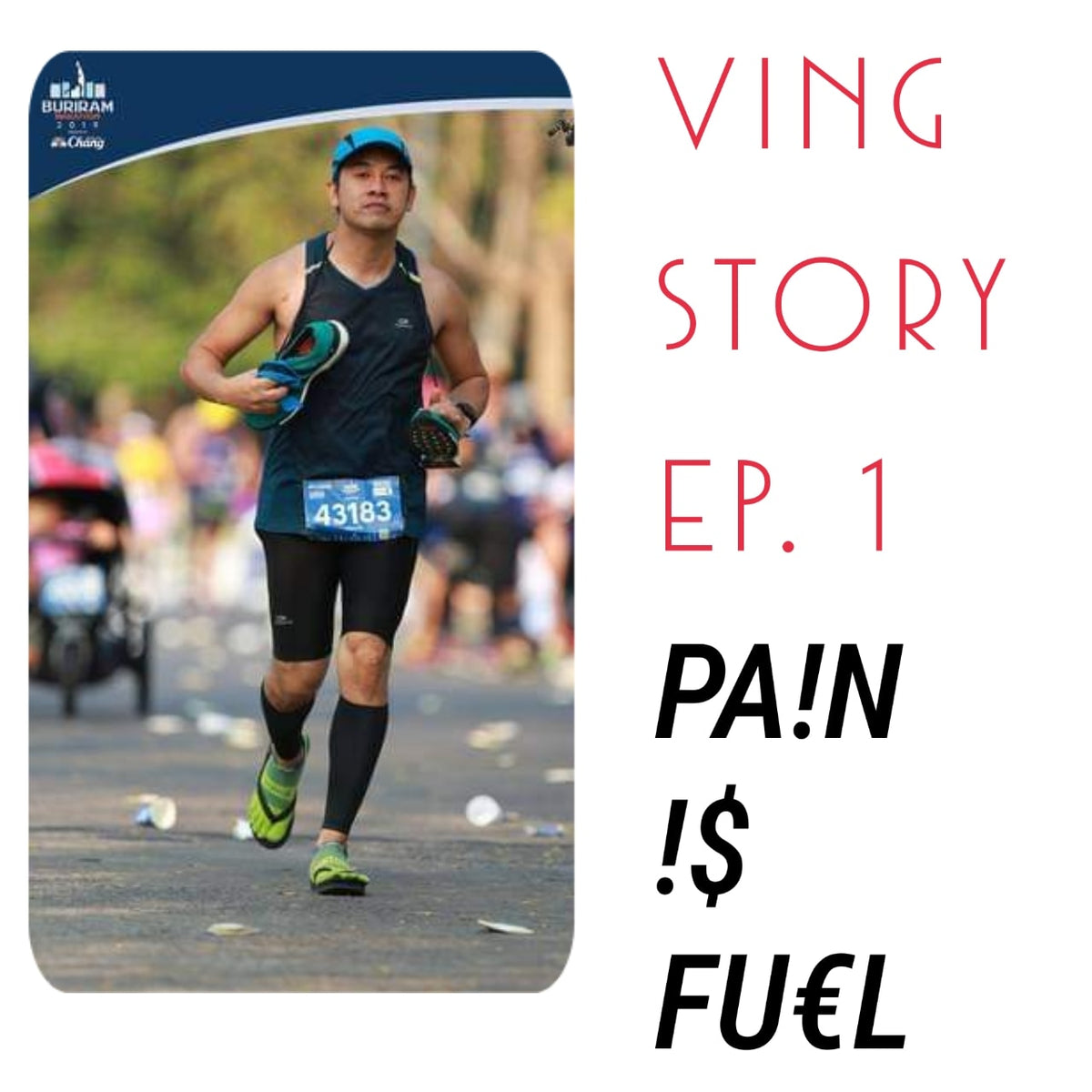 Experience the first-ever Thai-made marathon running sandal by VING.