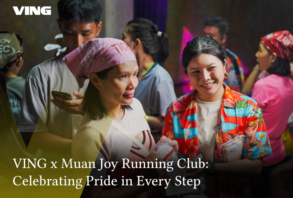 VING joins the fun of the Running Club, passing on the Pride through every step of being yourself.