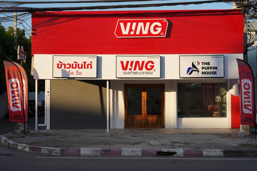 VING storefront on Maliwan Road, Khon Kaen, Thailand
